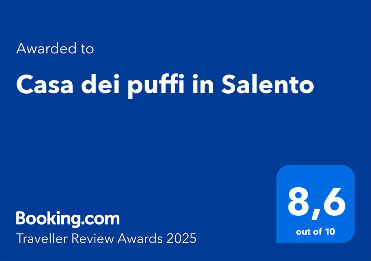 Вилла Casa Dei Puffi In Salento Муро-Леччезе Экстерьер фото